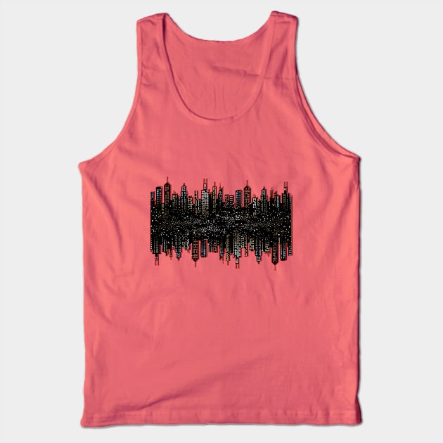 City by night Tank Top by Dasart